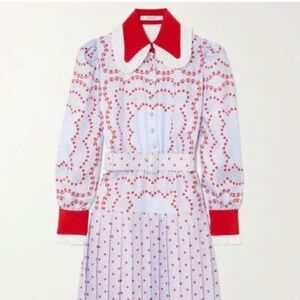 Rodarte heart dress 100 % silk